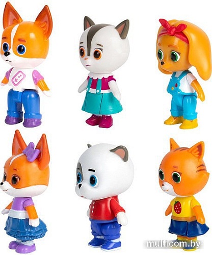 Набор фигурок Кошечки-Собачки 6 героев 39224