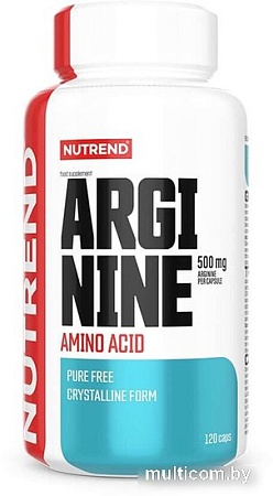 L-аргинин Nutrend Arginine 500 мг (120 капсул)