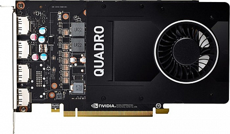 Видеокарта PNY Quadro P2000 5GB GDDR5 VCQP2000-BLS