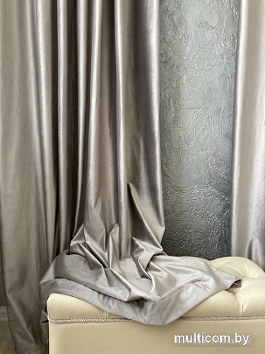 Комплект штор Ника Зварико 7300270/2 3.0x2.7 м (серый/бежевый 19)