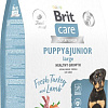 Сухой корм для собак Brit Dog Puppy&amp;Junior Large Healthy Growth с индейкой и ягненком 12 кг