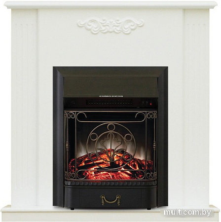 Каминокомплект Smolcom Lumsden STD-ASP с Royal Flame Majestic FX Black (белый ваниль)