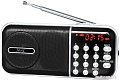 Радиоприемник Max MR-321 (черный/серебристый)