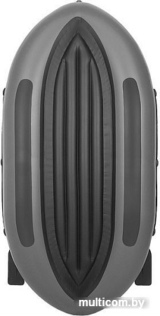 Гребная лодка Лоцман Турист ЛТ-300 ВНД (серый)