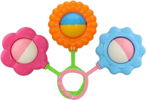 Погремушка Полесье Цветочек (3 шт)