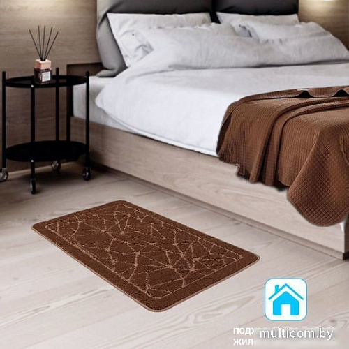 Коврик для ванной Shahintex РР 50x80 (кофе)