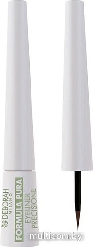 Подводка жидкая Deborah Milano Formula Pura Eyeliner Precisione (тон 02)