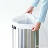 Brabantia Touch Bin 60 л (стальной с защитой от отпечатков)