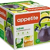 Чайник со свистком Appetite LKD-049BR