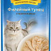 Консервированный корм для кошек Деревенские лакомства Филейный тунец в желе 70 г