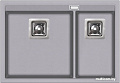 Кухонная мойка Aquasanita Delicia SQD150AW (alumetallic 202)