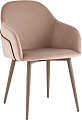 Стул с подлокотниками Stool Group Новел LV-110-H61/H74K-02-7006P (серо-коричневый)