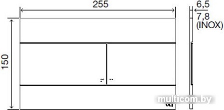 OLI Slim 659044 (глянцевый хром)