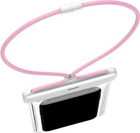 Чехол Baseus Let's go Slip Cover Waterproof Bag (розовый)