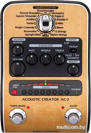 Гитарный процессор эффектов Zoom AC-2