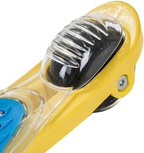 Самокат Novatrack Pro+ 2019 125T.RAINBOW.BL9 (синий/желтый)