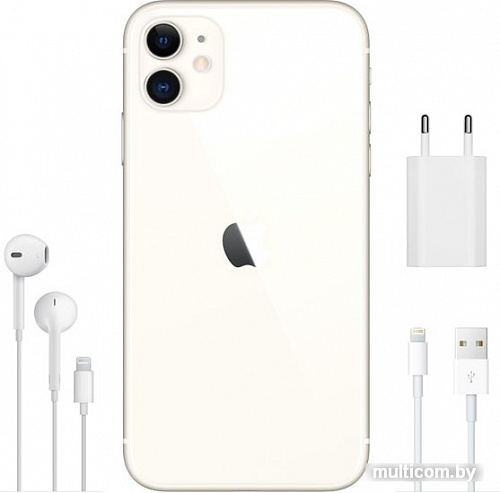Смартфон Apple iPhone 11 256GB (белый)
