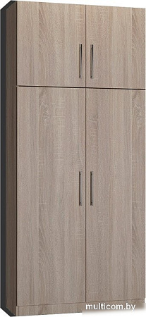 Шкаф распашной Макс Стайл Fidji Egger 240x100x50 14C5050 (дуб бардолино натуральный Н1145 ST10)