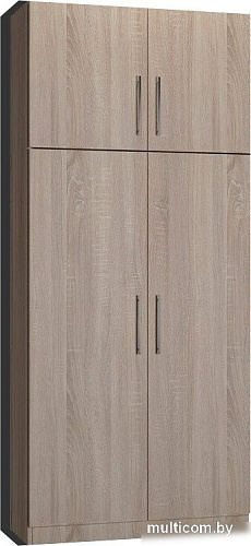 Шкаф распашной Макс Стайл Fidji Egger 240x100x50 14C5050 (дуб бардолино натуральный Н1145 ST10)