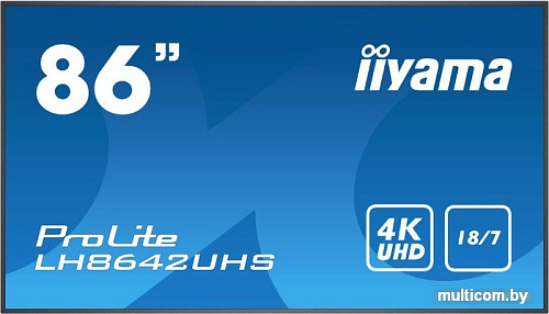 Информационная панель Iiyama ProLite LH8642UHS-B3