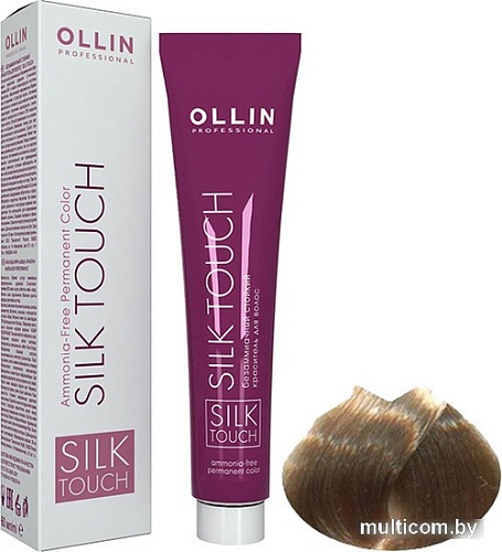 Ollin Professional Silk Touch 10/7 светлый блондин коричневый