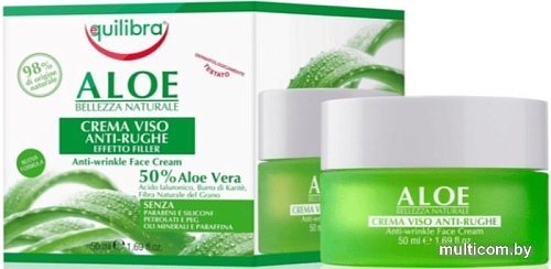 Equilibra Крем для лица Алоэ Против морщин 50 мл