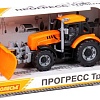 Трактор Полесье Прогресс с лопатой-отвалом 91765 (оранжевый)