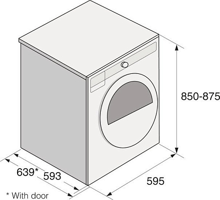 Сушильная машина ASKO T408CD.W.P