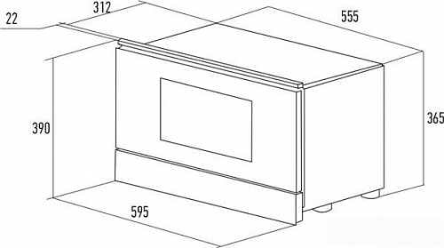 Микроволновая печь KUPPERSBERG HMW 393 B