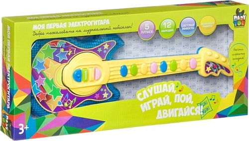 Bondibon Baby You Моя первая электрогитара ВВ4395