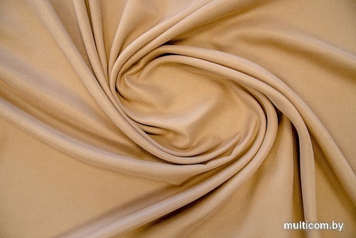 Комплект штор Decoretto Канвас теплый КТП-K33 3.5x2.6 м (песочный, 2 шт)