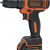 Дрель-шуруповерт Black &amp; Decker BDCDD12KB (с 2-мя АКБ и кейсом)