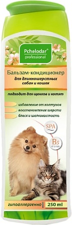 Бальзам Pchelodar для длинношерстных собак и кошек (250 мл)
