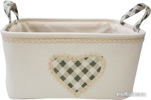 Корзина Handy Home Сердце EW-78 (молочный)