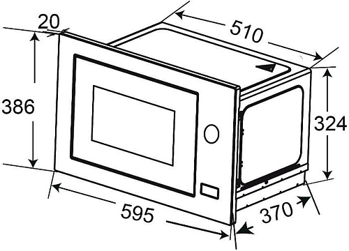 Микроволновая печь Haier HMX-BPG259B