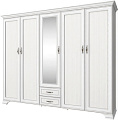 Шкаф распашной Anrex Tiffany 5DG2S Z (вудлайн кремовый)