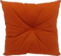 Декоративная подушка Sled Квадратная 40x40x12 (оранжевый)