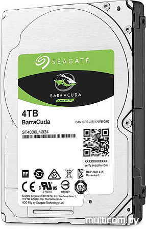 Жесткий диск Seagate Barracuda 4TB [ST4000LM024]