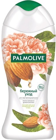 Косметика по уходу за телом Palmolive Гель-крем для душа Бережный уход Миндальное масло и пион 250 мл