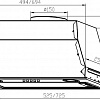 Кухонная вытяжка LEX GS Bloc P 600 (слоновая кость)