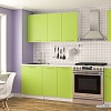 Готовая кухня Мебель-АРС Лион 1.8 м (лайм)