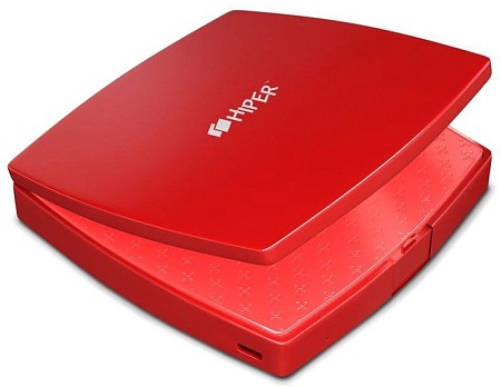 Портативное зарядное устройство Hiper MIRROR-4000 (красный)