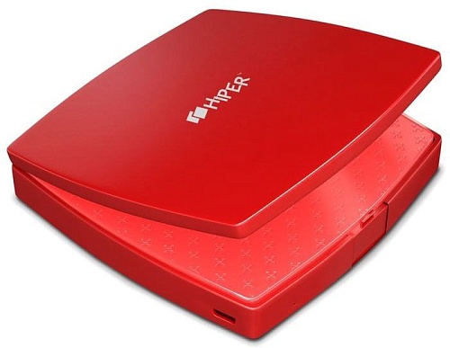 Портативное зарядное устройство Hiper MIRROR-4000 (красный)