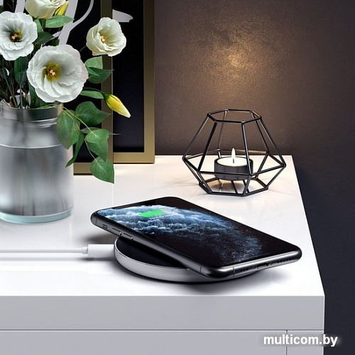 Satechi Aluminum Type-C Fast Wireless Charger (серый космос)