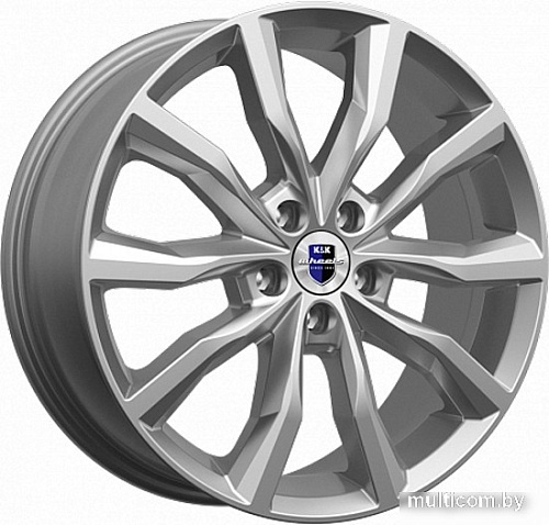 Литые диски K&K Портер 18x7.5" 5x108мм DIA 67.1мм ET 33мм Дарк платинум