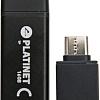 USB Flash Platinet X-Depo USB 3.0 + Type-C Adapter 16GB (черный)