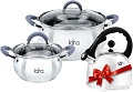 Набор кастрюль Lara LR02-103 Bell