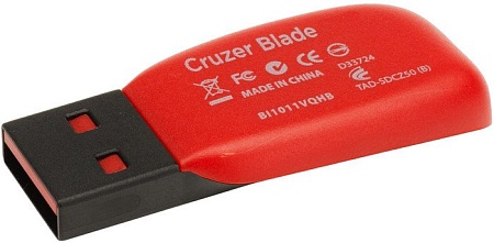 USB Flash SanDisk Cruzer Blade Black 64GB (SDCZ50-064G-B35)
