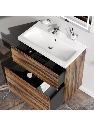 AM.PM Тумба под умывальник Gem M90-FSX0752HF-WCC0752WG