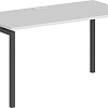 Стол Norden 140x70x75 SG.205.WH.44.AN (антрацит/белый)
